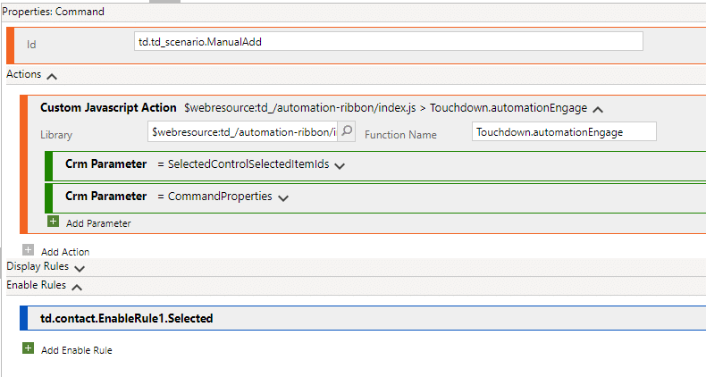 Command add