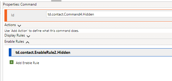 Hidden command