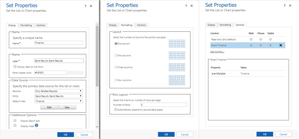 Set Properties